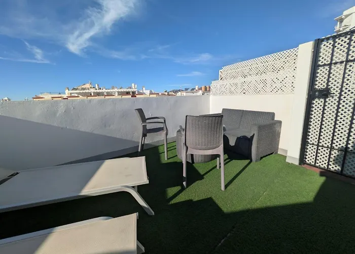 Close From The And Centre Of * Nerja